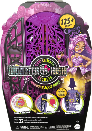 Кукла Monster High Skulltimate Secrets Клодин HXH85